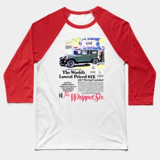 1928 WHIPPET SIX - WHIP IT GOOD! Baseball T-Shirt